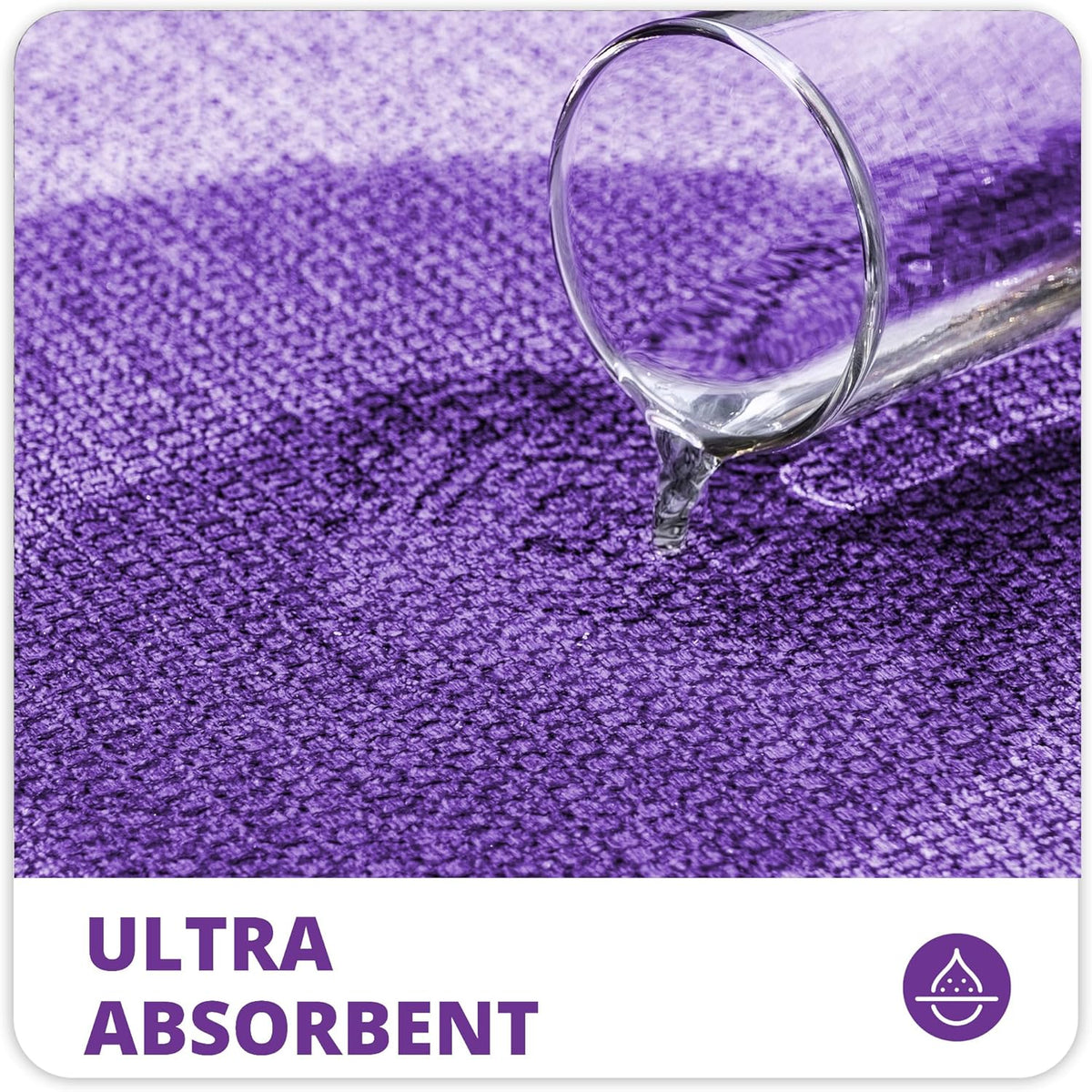 Bath Mat,Ultra Thin Bathroom Runner Rugs,Large Bath Mats for Bathroom,Quick Dry,Non-Slip,Machine