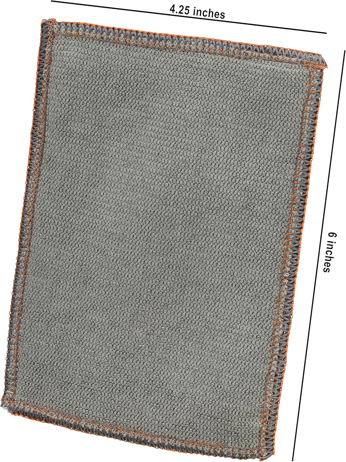 Redecker 2-Ply Woven Copper Scrubbing Cloth & Microfiber Cleaning Wipe – Dual-Surface, Non-Scratch
