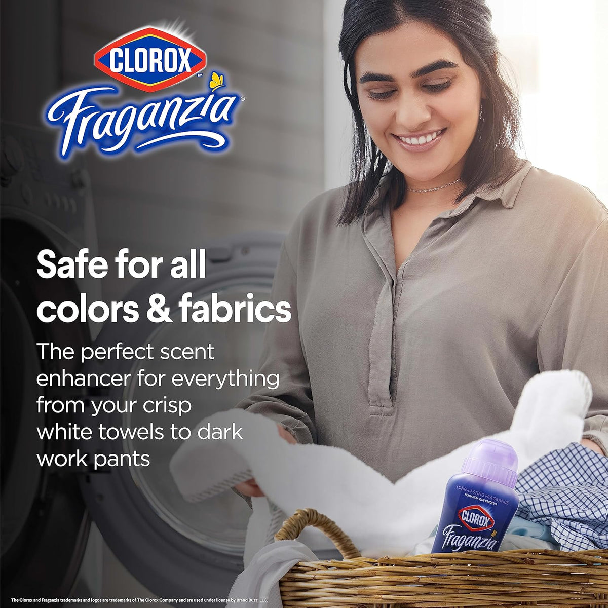 Clorox Fraganzia Laundry Scent Booster Crystals in Lavender with Eucalyptus Scent - Scented In-Wash