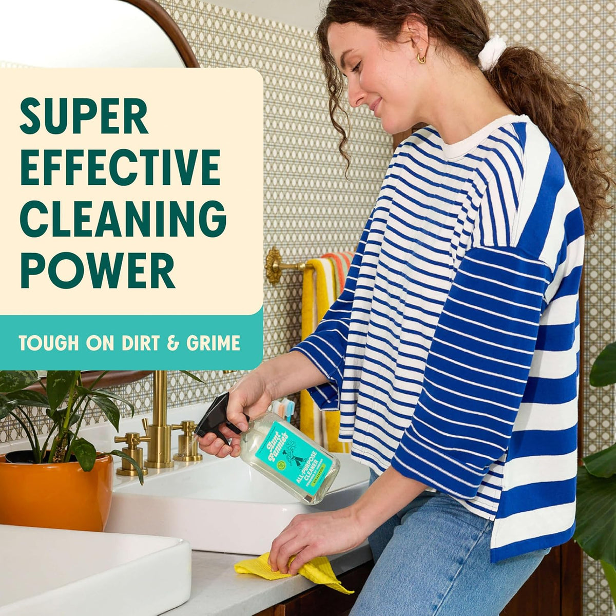 Aunt Fannie's Whole Home Cleaning Bundle: All Purpose Spray, Floor Cleaner, Glass & Window Cleaner