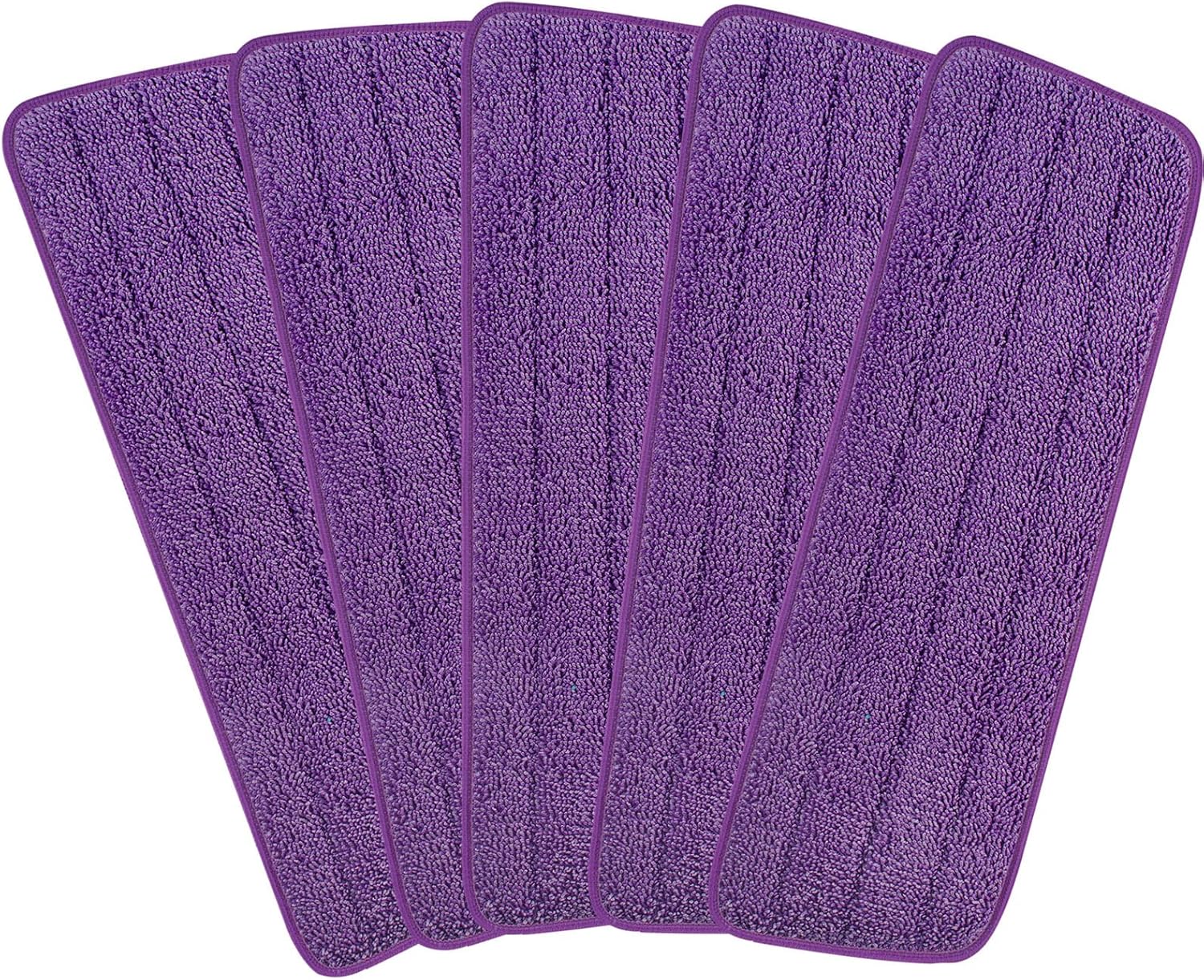 16.5 inch Reusable Mop Pads Microfiber Spray Mop Replacement Heads for Wet/Dry Mops Compatible with