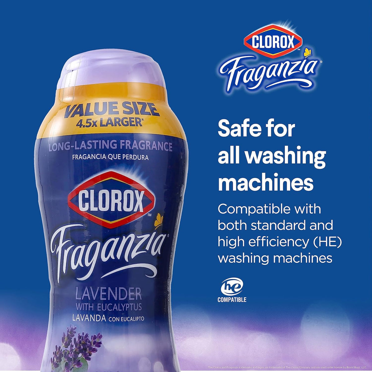 Clorox Fraganzia Laundry Scent Booster Crystals in Lavender with Eucalyptus Scent – view 5