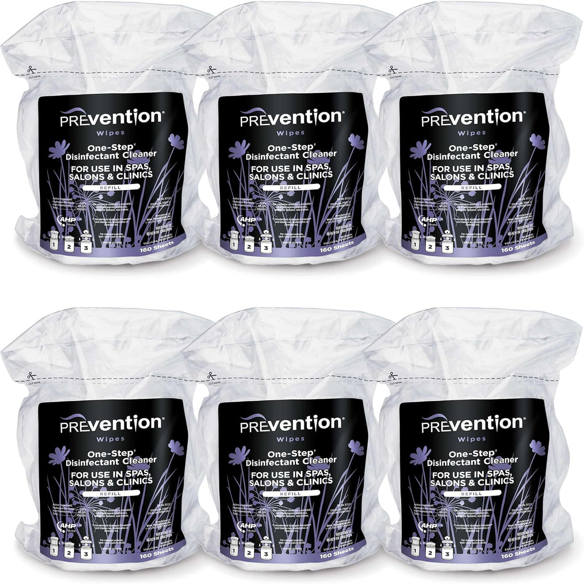 Prevention All Purpose Disinfecting Wipes – Cleaning Wipes Canister, Bulk Cleaner Towelettes for