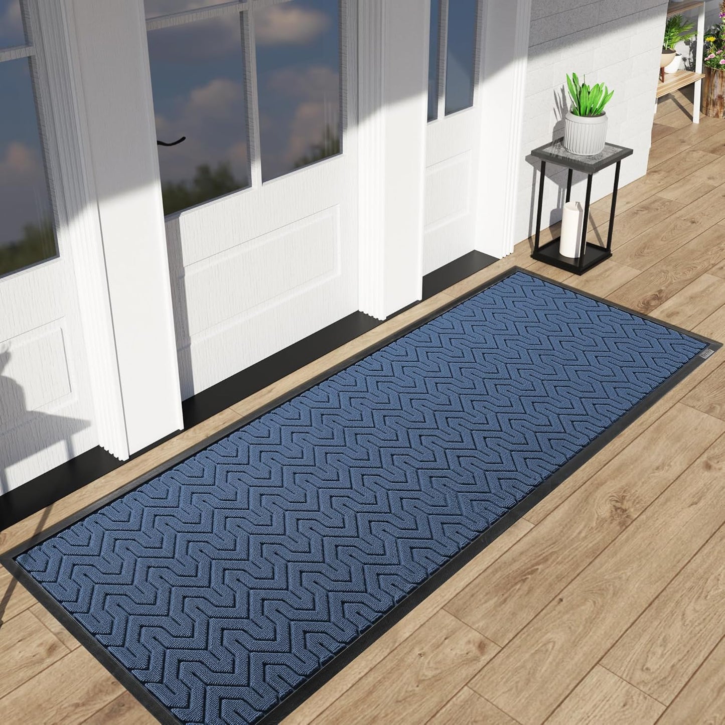 Yimobra 72x24 Indoor Outdoor Runner Rug, Heavy-Duty Waterproof Entrance Mat for High Traffic Areas