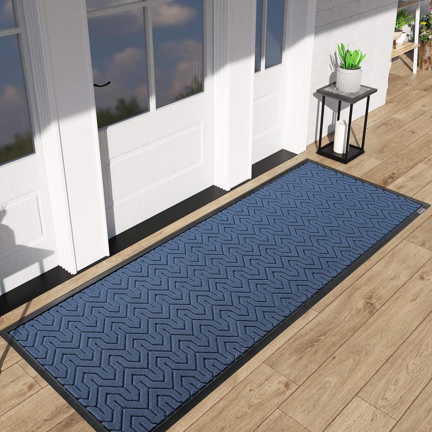 Yimobra 72x24 Indoor Outdoor Runner Rug, Heavy-Duty Waterproof Entrance Mat for High Traffic Areas
