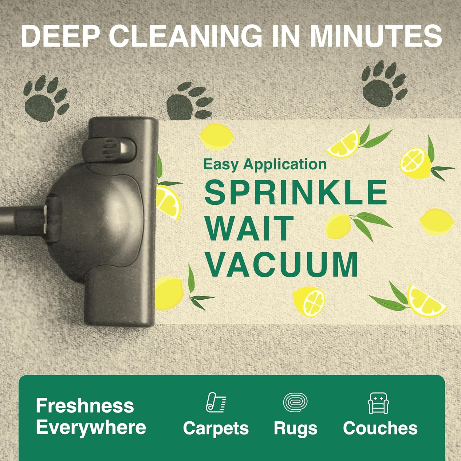 Good Natured Brand | Carpet Deodorizer & Freshener Powder | 31 oz Pet Odor Eliminator for Strong