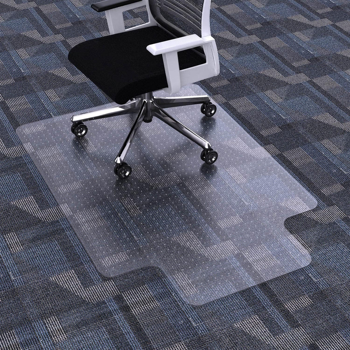 FuturHydro Office Chair Mat for Carpet - 30" x 48" Computer Desk Chair Mats for Carpeted Floors