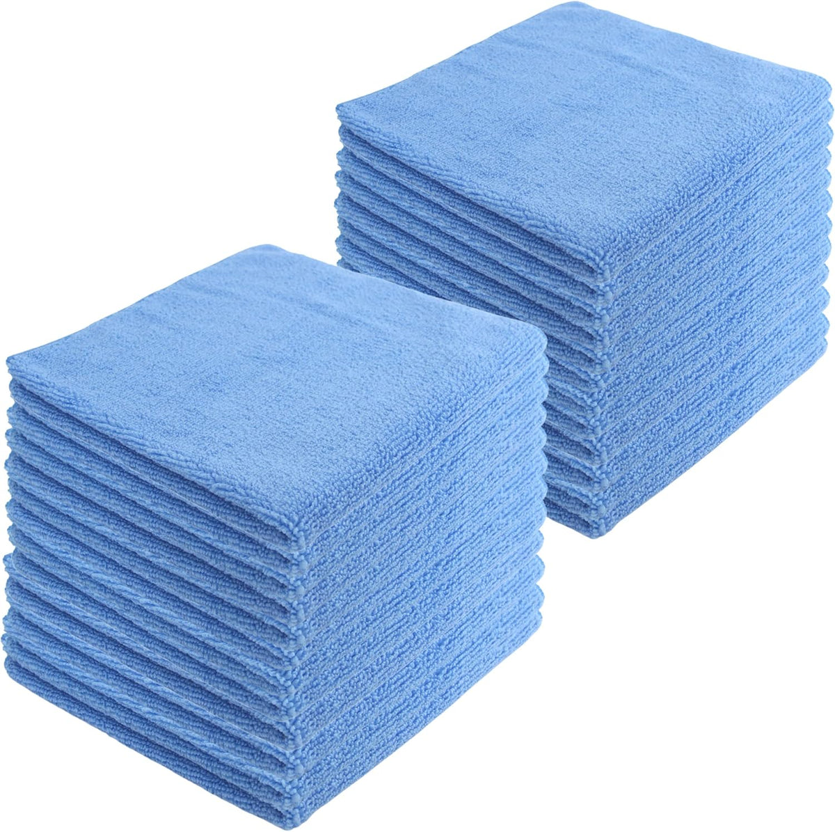 Microfiber Cleaning Cloths,24 Pack, 16"x16", All-Purpose, Softer, Highly Absorbent, Lint-Free
