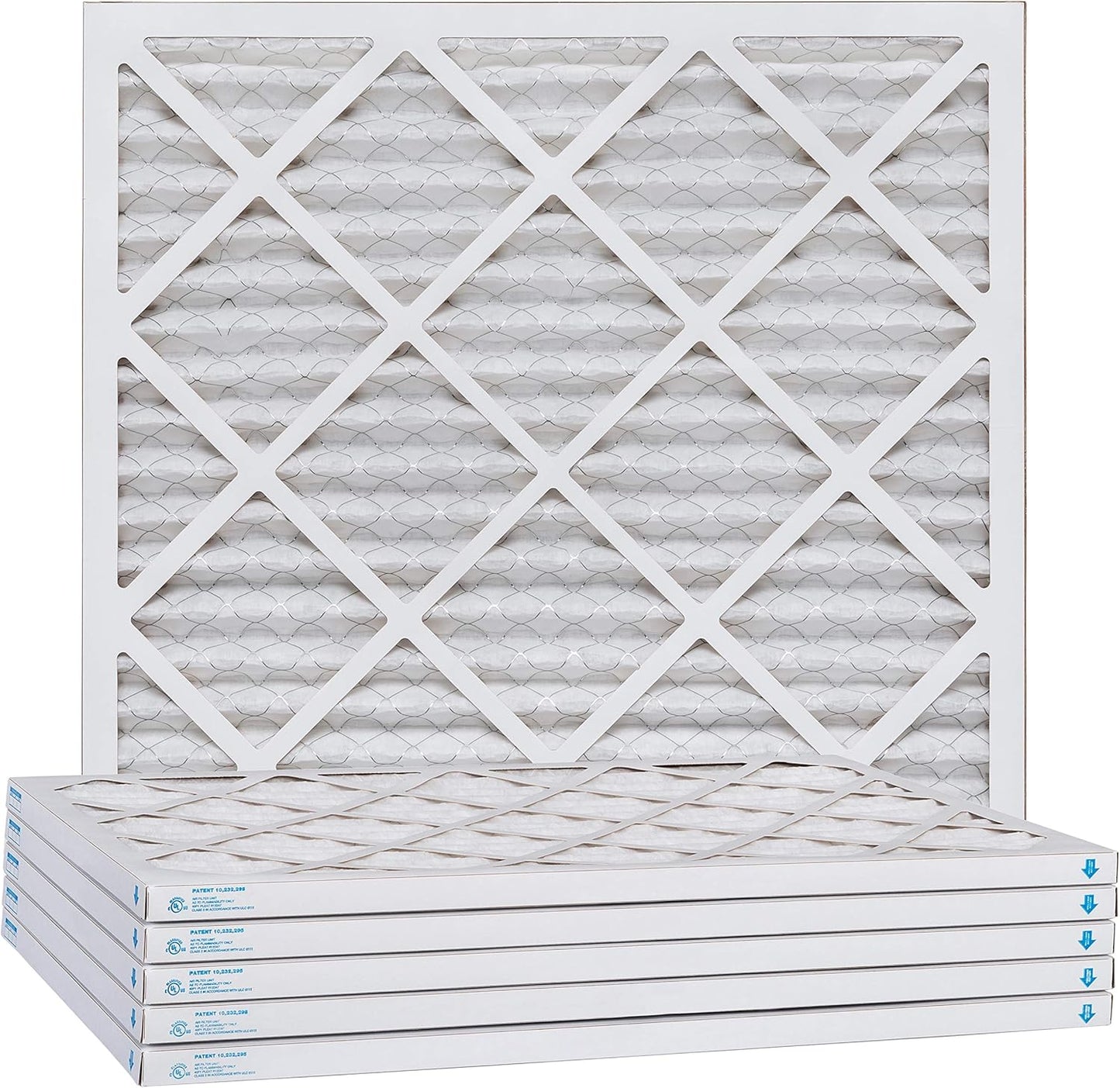 Aerostar Air Filters 19 1/2 x 19 1/2 x 1 MERV 8,Healthier Air For Your Home, 19 1/2" x 19 1/2" x