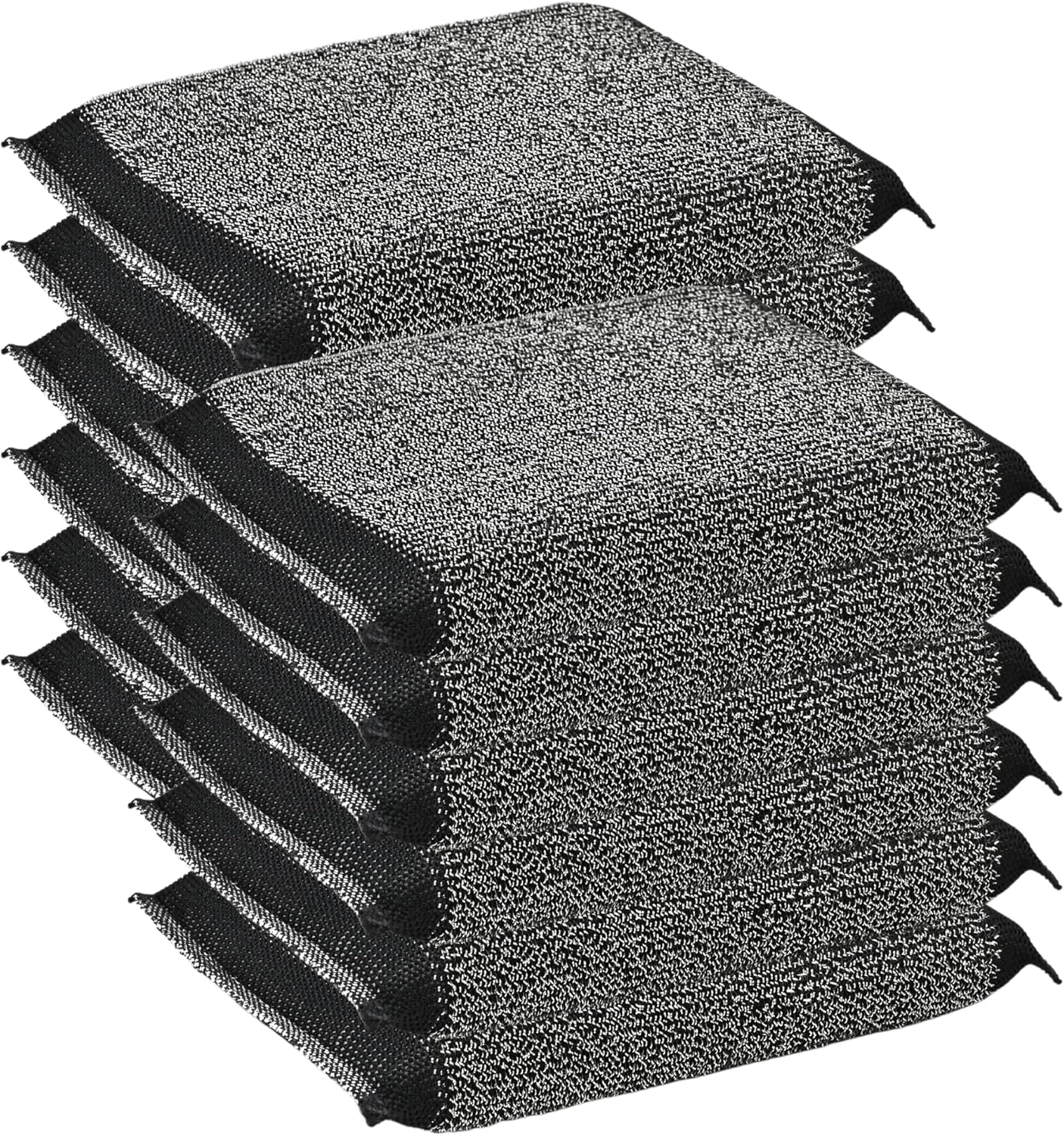 Steel Wool Scrub Sponges Kitchen, Reusable Dish Scrubber Sponge, for Pots, Pans, Gentle and Scratch