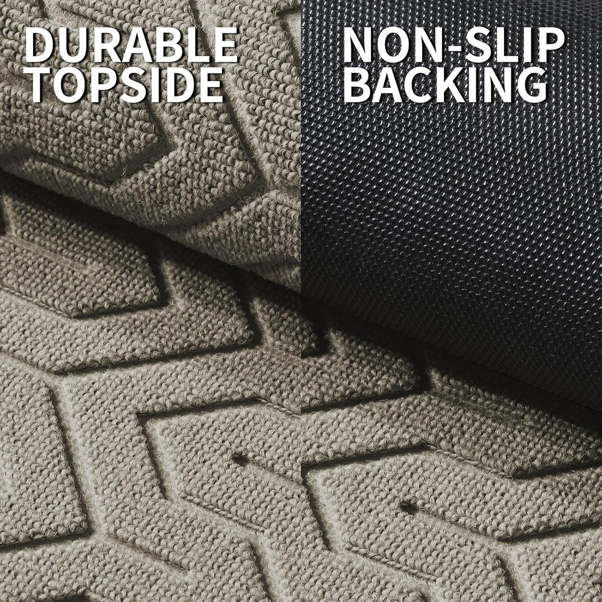 Yimobra Large Door Mat Outside Entrance 47x32, Waterproof Heavy Duty Outdoor Mats for Front Door