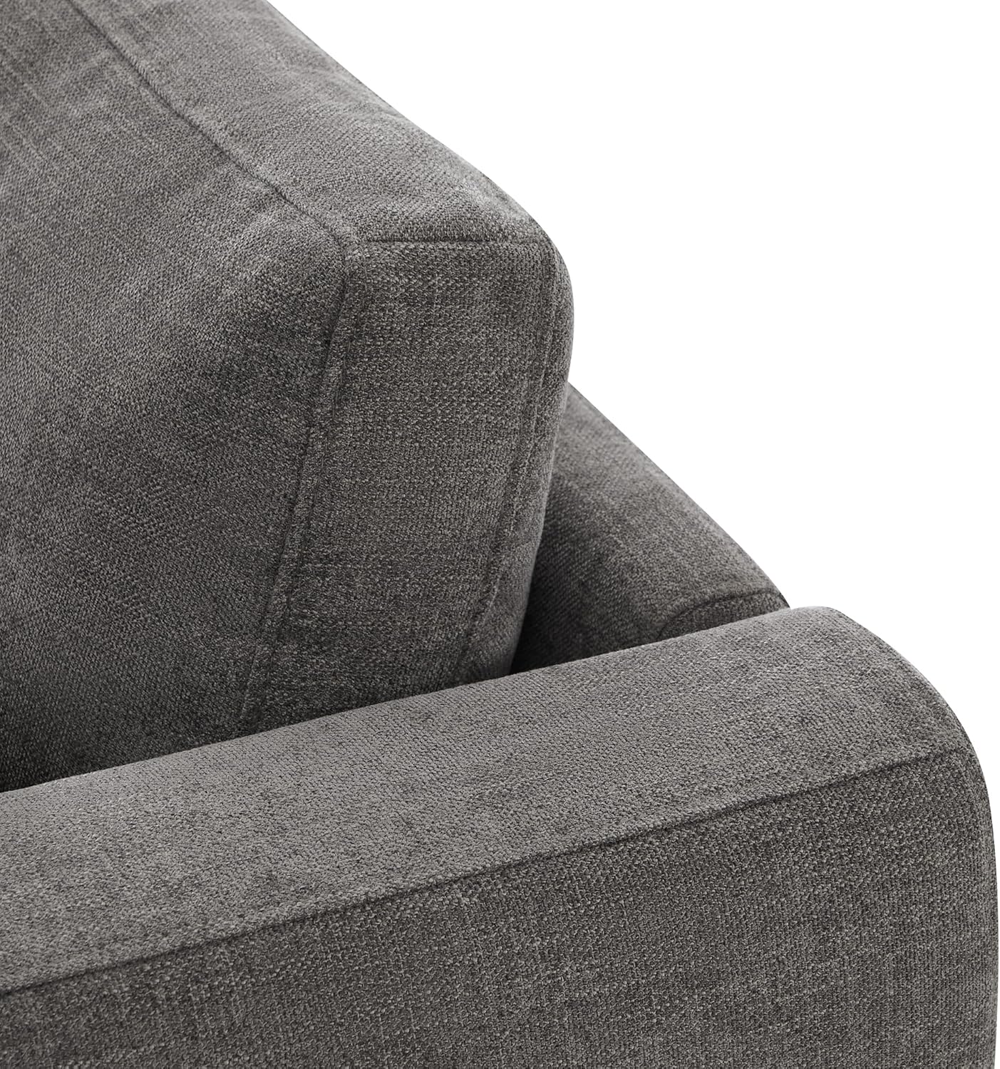 CHITA Small Modular Sectional Fabric Sofa Set, Extra Comfty Loveseat Cloud Couch, FSC Certified