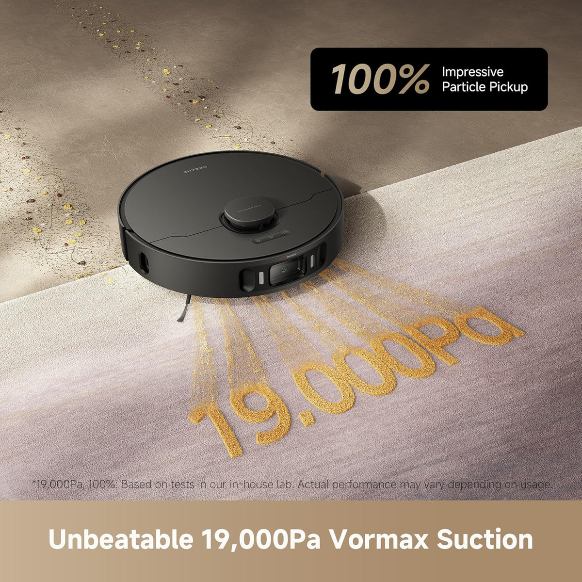 DREAME L40s Ultra AE Robot Vacuum and Mop Combo, 19,000Pa Suction, Self Emptying Dust Box, Flexible