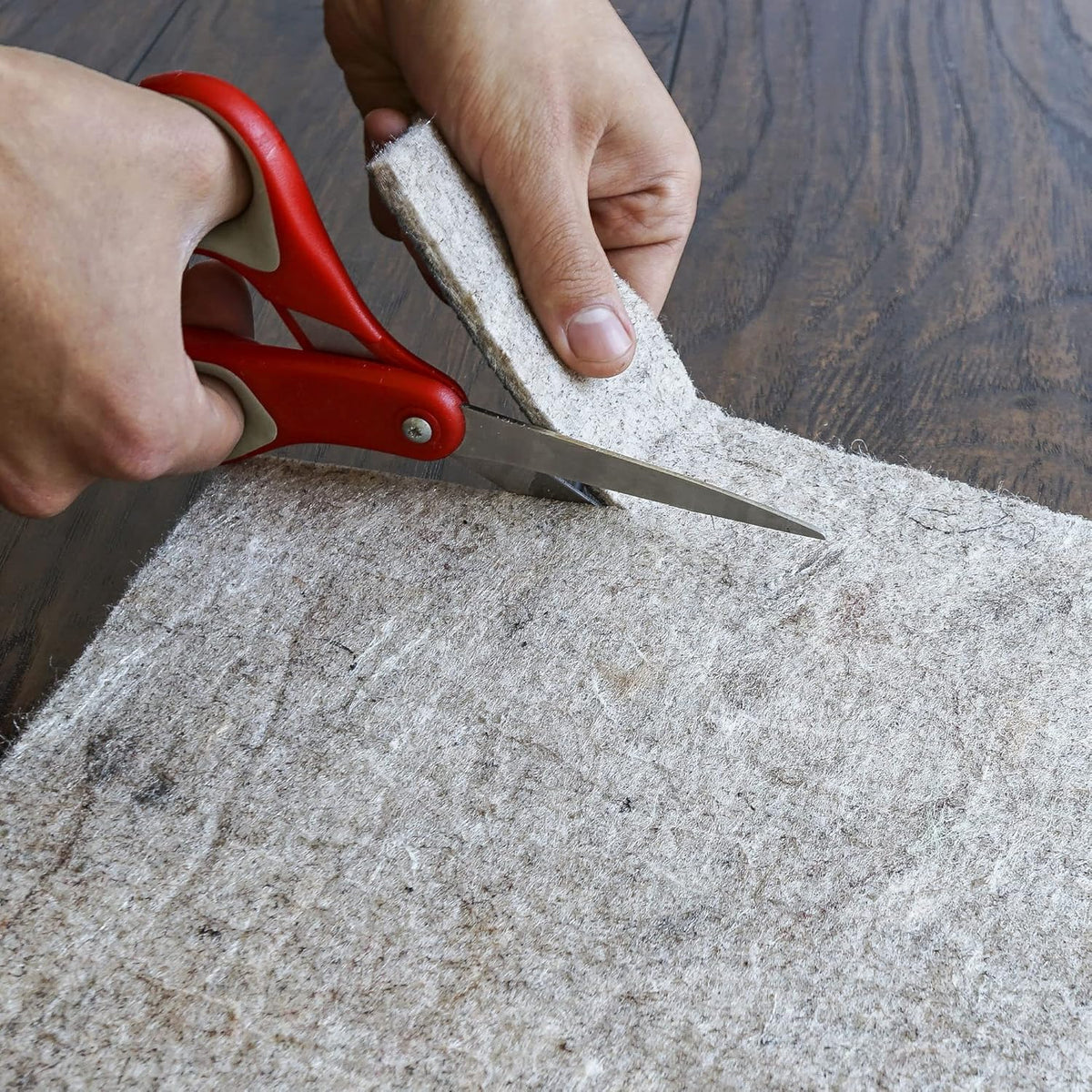 RUGPADUSA - Dual Surface - 12'x15' - 1/8" Thick - Felt + Rubber - Non-Slip Backing Rug Pad - Adds