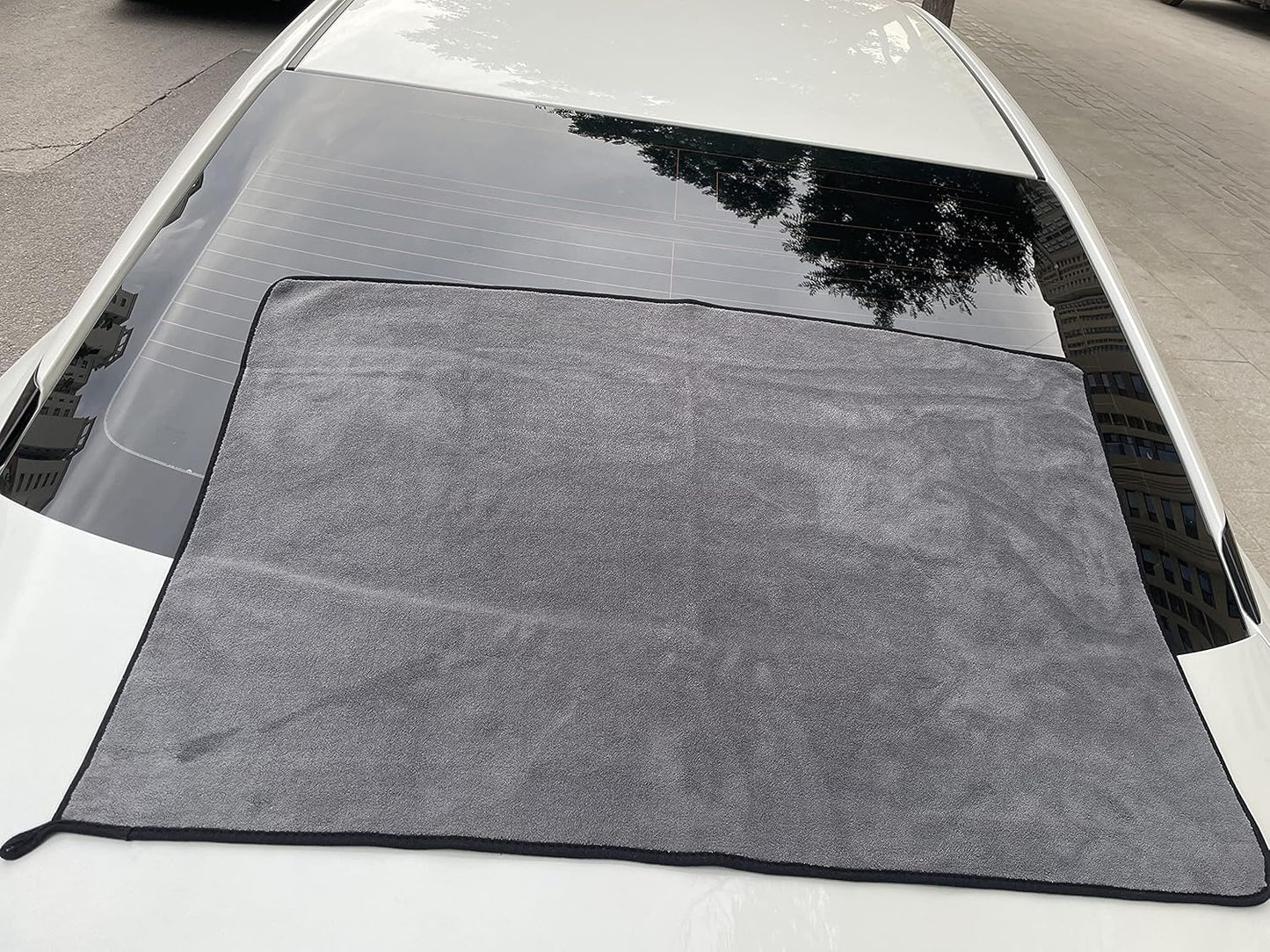 Large Microfiber Drying Towel for Car, Great Thick Soft Plush Towels, 36 x 24inches 800GSM