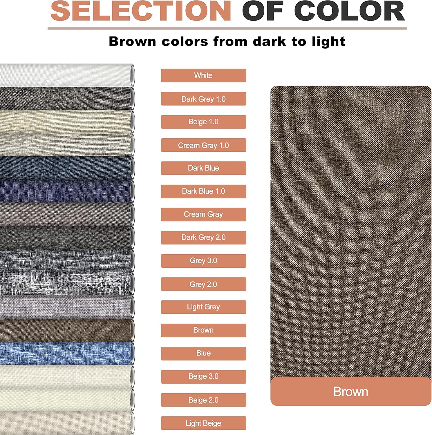 Fine Linen Repair Patches, Self-Adhesive Linen Fabric Patches, 12X40 inch Extra Size, Multi Color