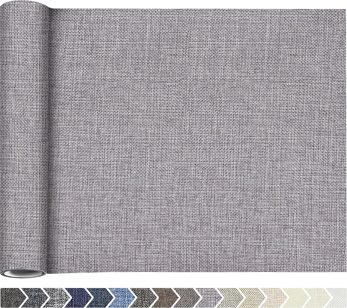Coarse Linen Repair Patches, Self-Adhesive Linen Fabric Patches, 12X40 inch Extra Size, Multi