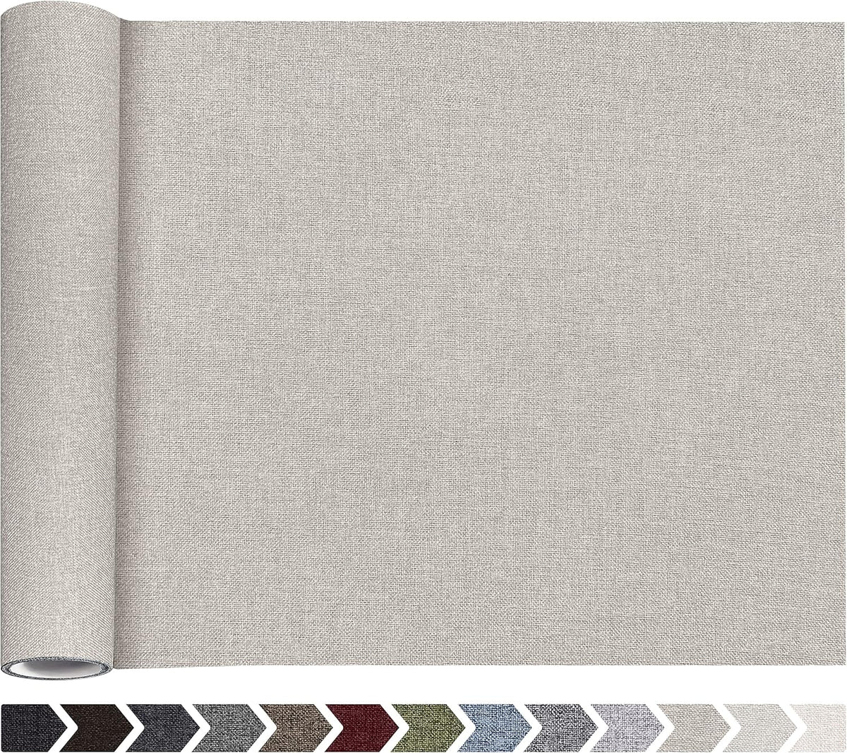 Fine Linen Repair Patches, Self-Adhesive Linen Fabric Patches, 12X40 inch Extra Size, Multi Color