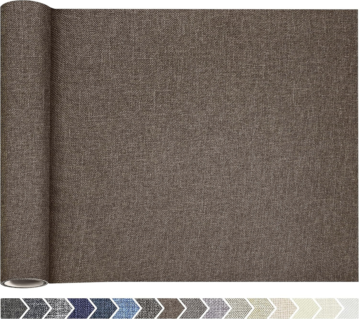 Fine Linen Repair Patches, Self-Adhesive Linen Fabric Patches, 12X40 inch Extra Size, Multi Color