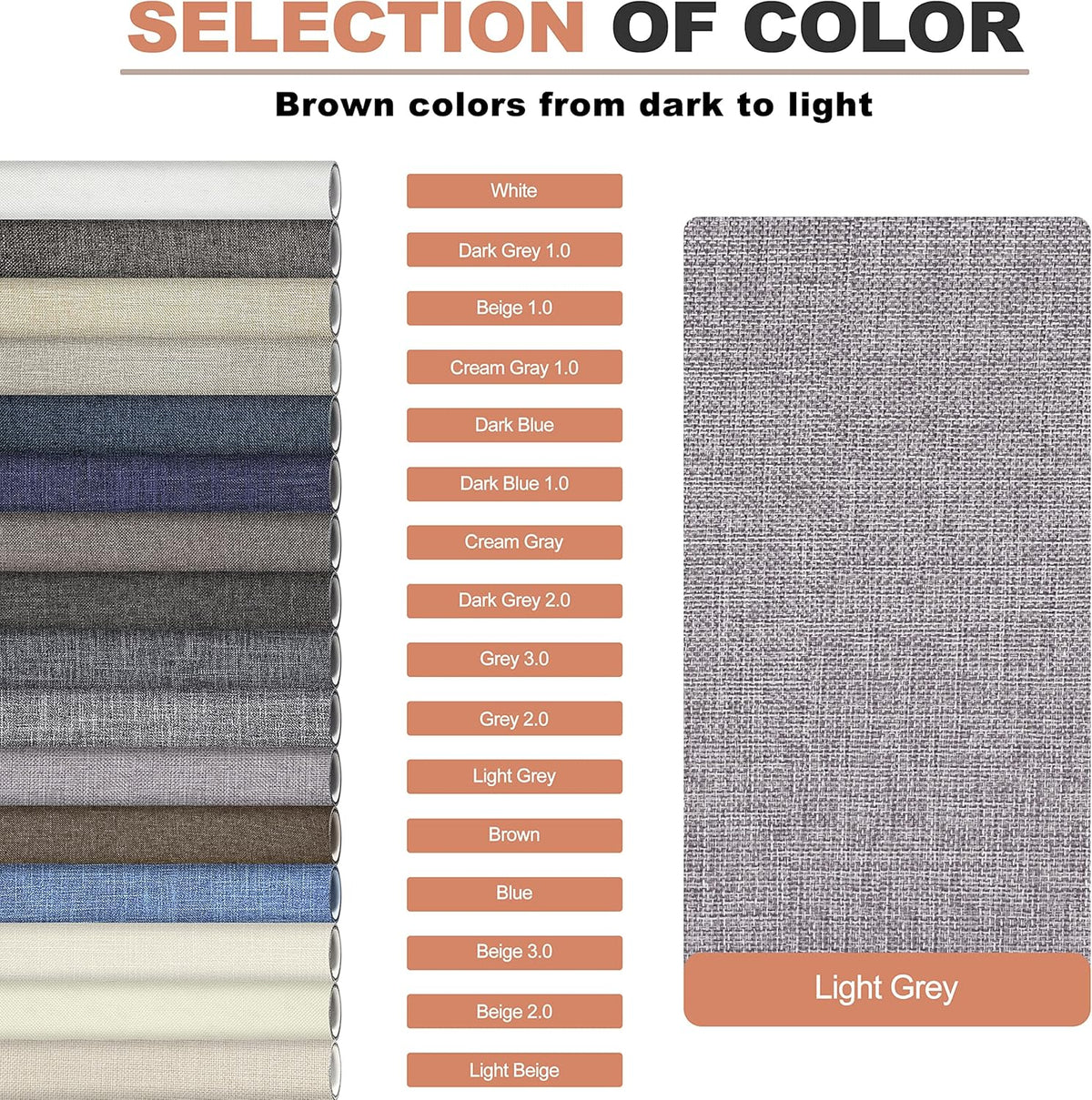 Coarse Linen Repair Patches, Self-Adhesive Linen Fabric Patches, 12X40 inch Extra Size, Multi