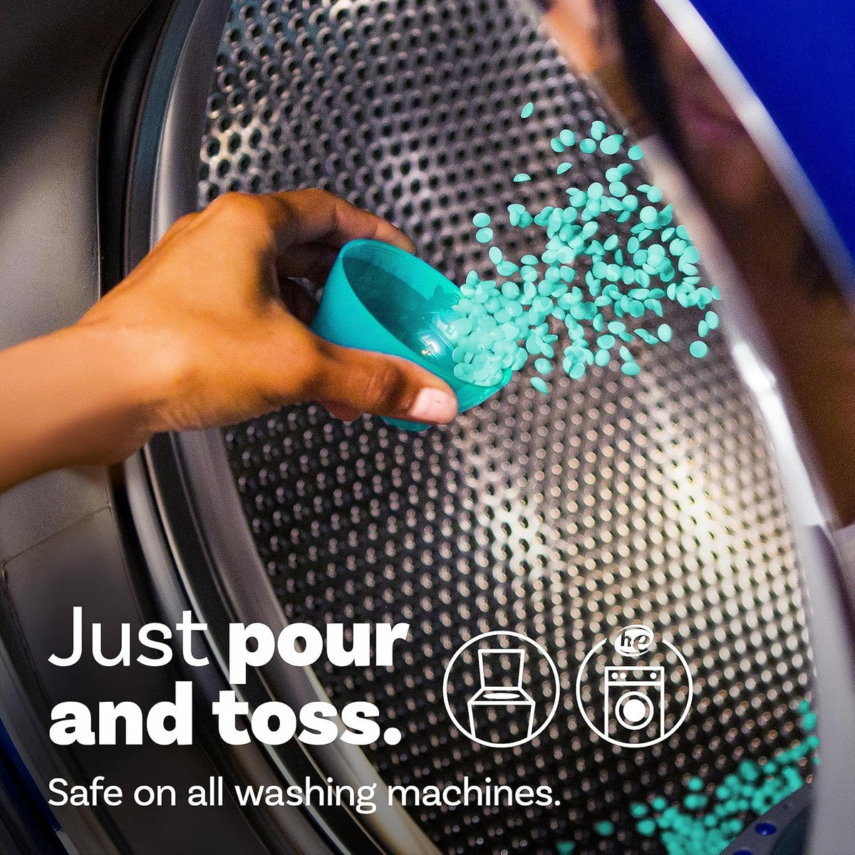 Downy Unstopables In Wash Scent Booster Beads, Fresh Scent, 24 oz, Laundry Beads for Odor
