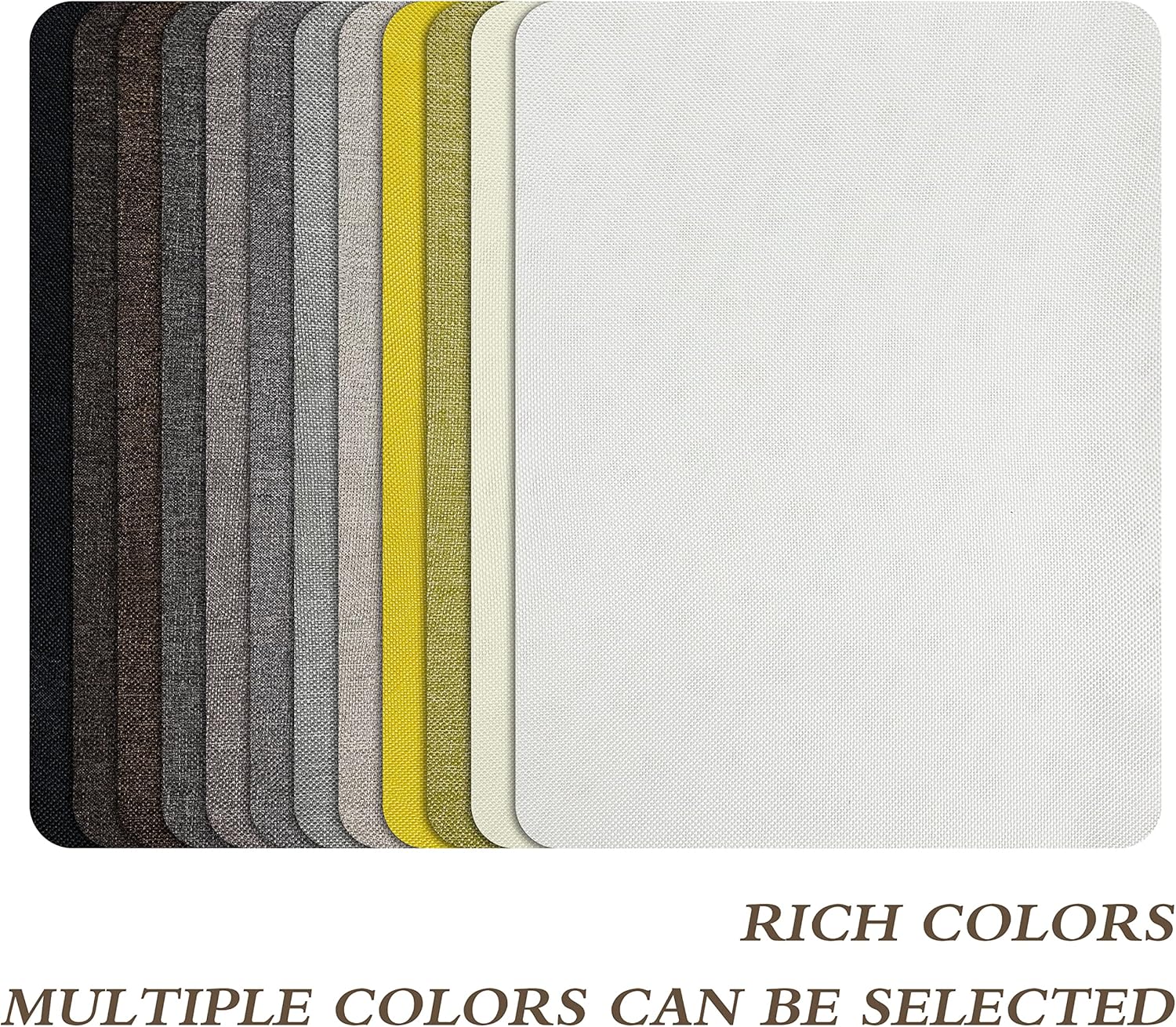 KING MOUNTAIN Fine Linen Repair Patches, Self-Adhesive Linen Fabric Patches, 8X11 inch Extra Size