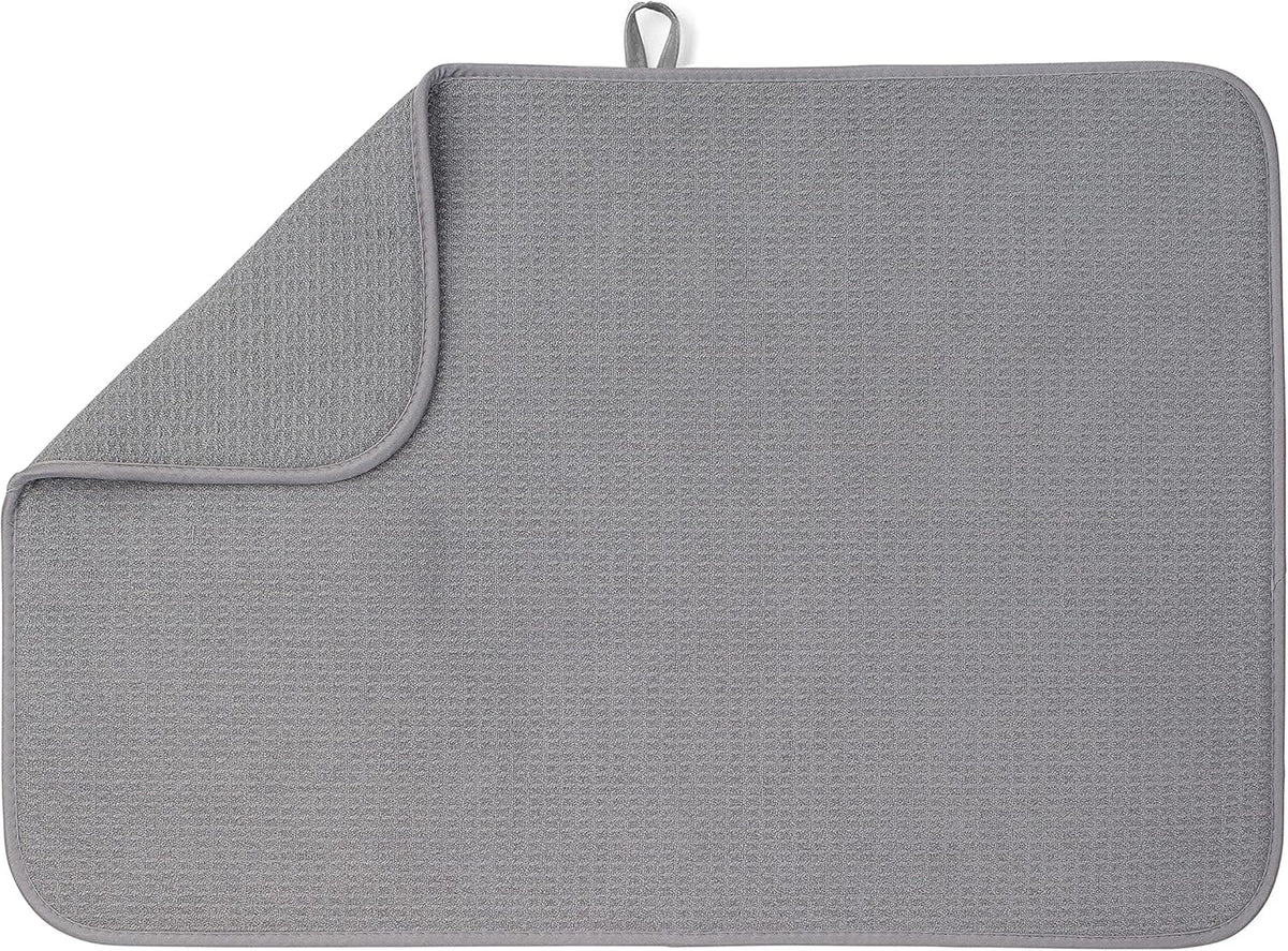 Bellemain XXL Dish Mat 24" x 17" ( LARGEST MAT ) Microfiber Dish Drying Mat , Super absorbent (