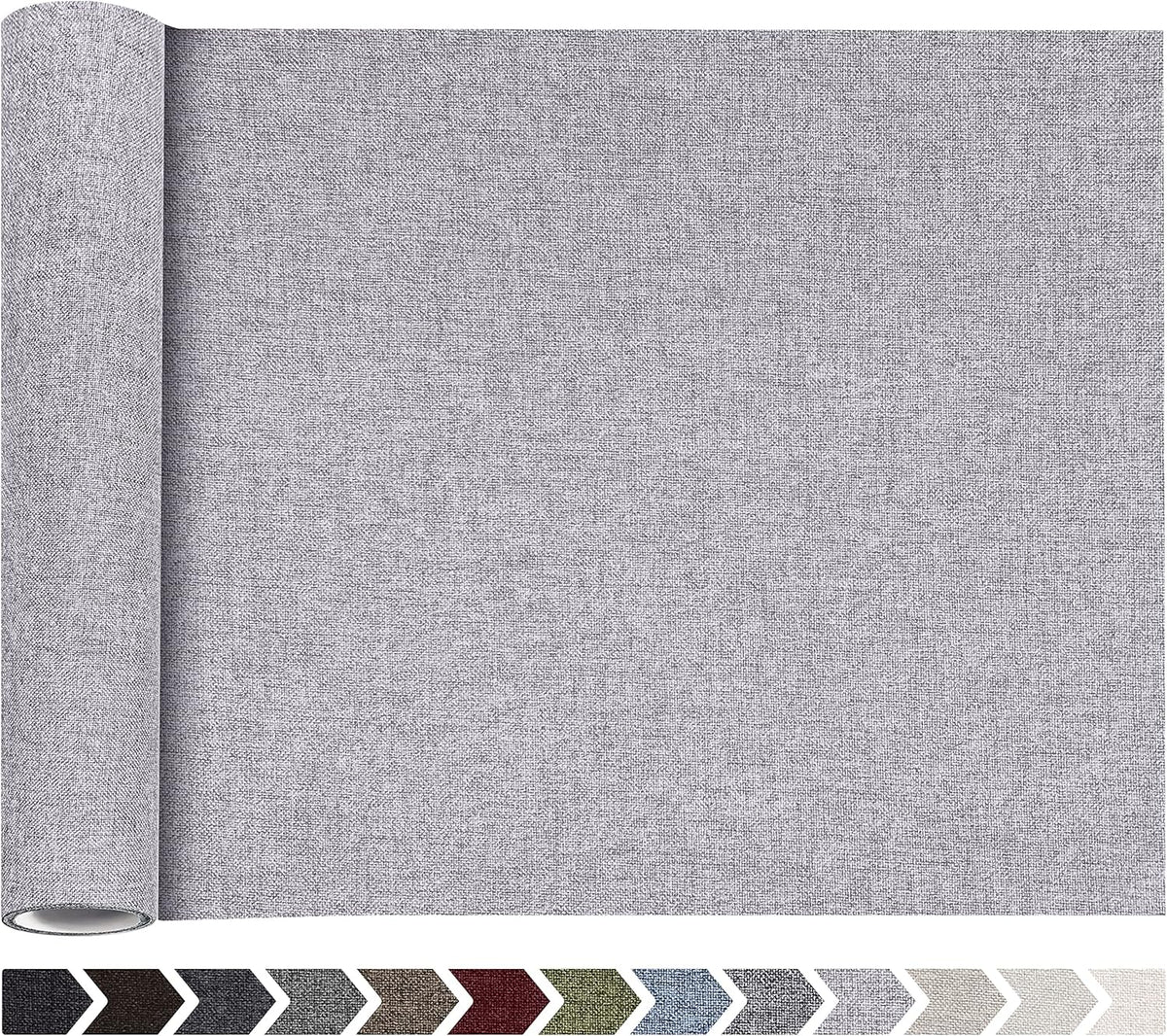 KING MOUNTAIN Fine Linen Repair Patches, Self-Adhesive Linen Fabric Patches, 12X40 inch Extra Size